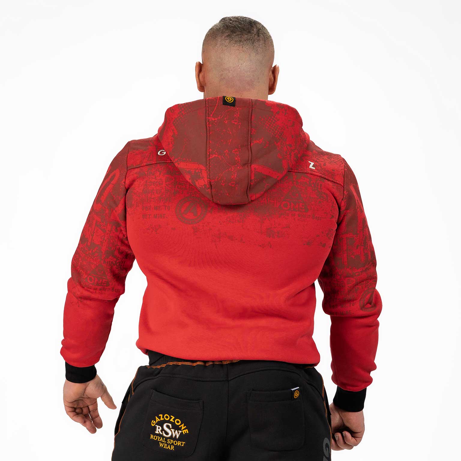 GAZOZ ONE Rico 8 Hoodie - Red