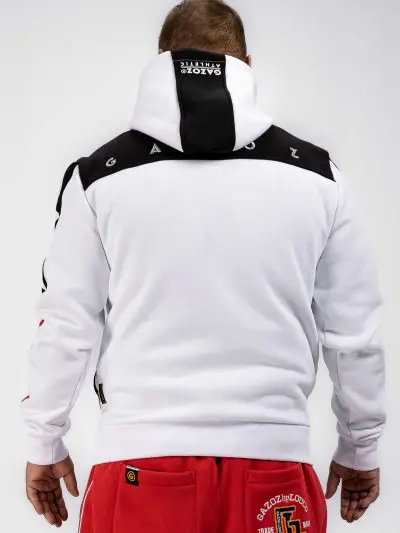 GAZOZ ONE Rico 9 Hoodie White