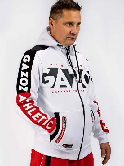 GAZOZ ONE Rico 9 Hoodie White