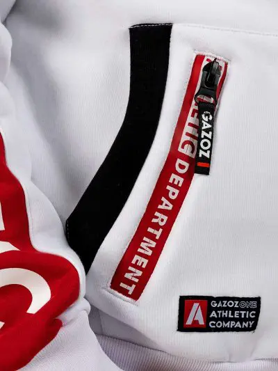 GAZOZ ONE Rico 9 Hoodie White