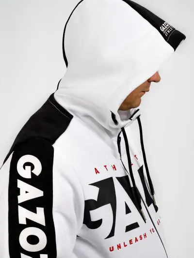 GAZOZ ONE Rico 9 Hoodie White