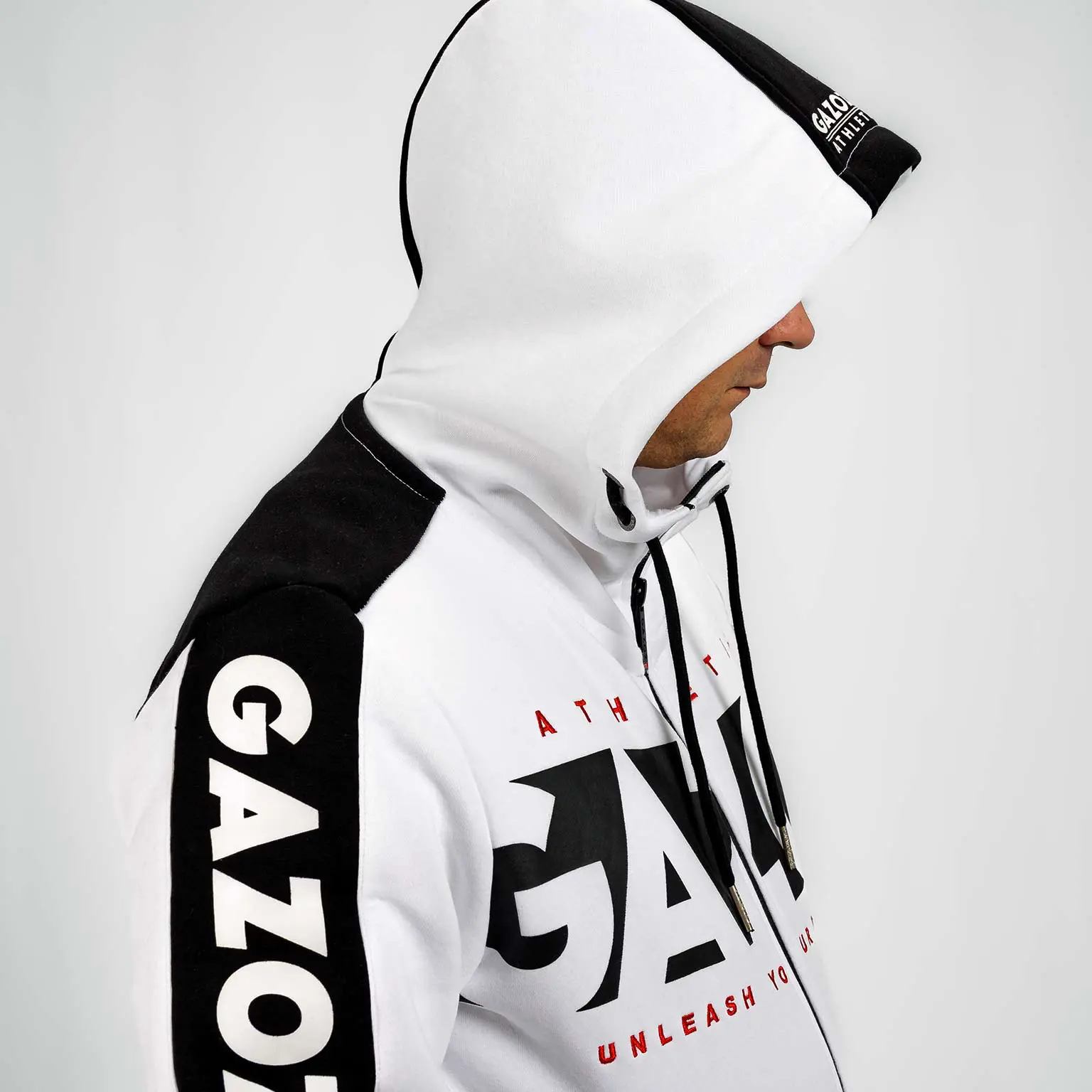 GAZOZ ONE Rico 9 Hoodie White