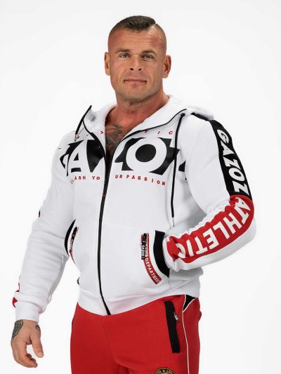 GAZOZ ONE Rico 9 Hoodie White