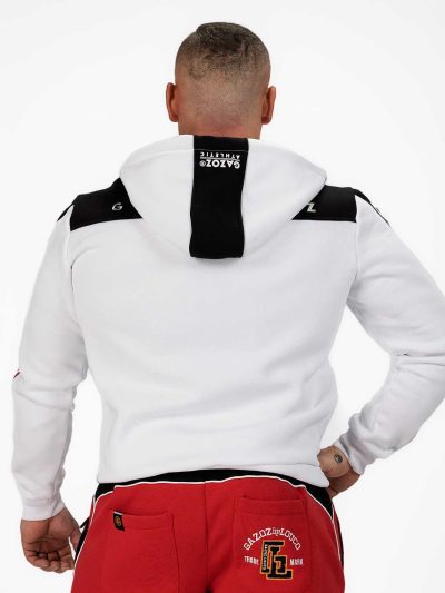 GAZOZ ONE Rico 9 Hoodie White