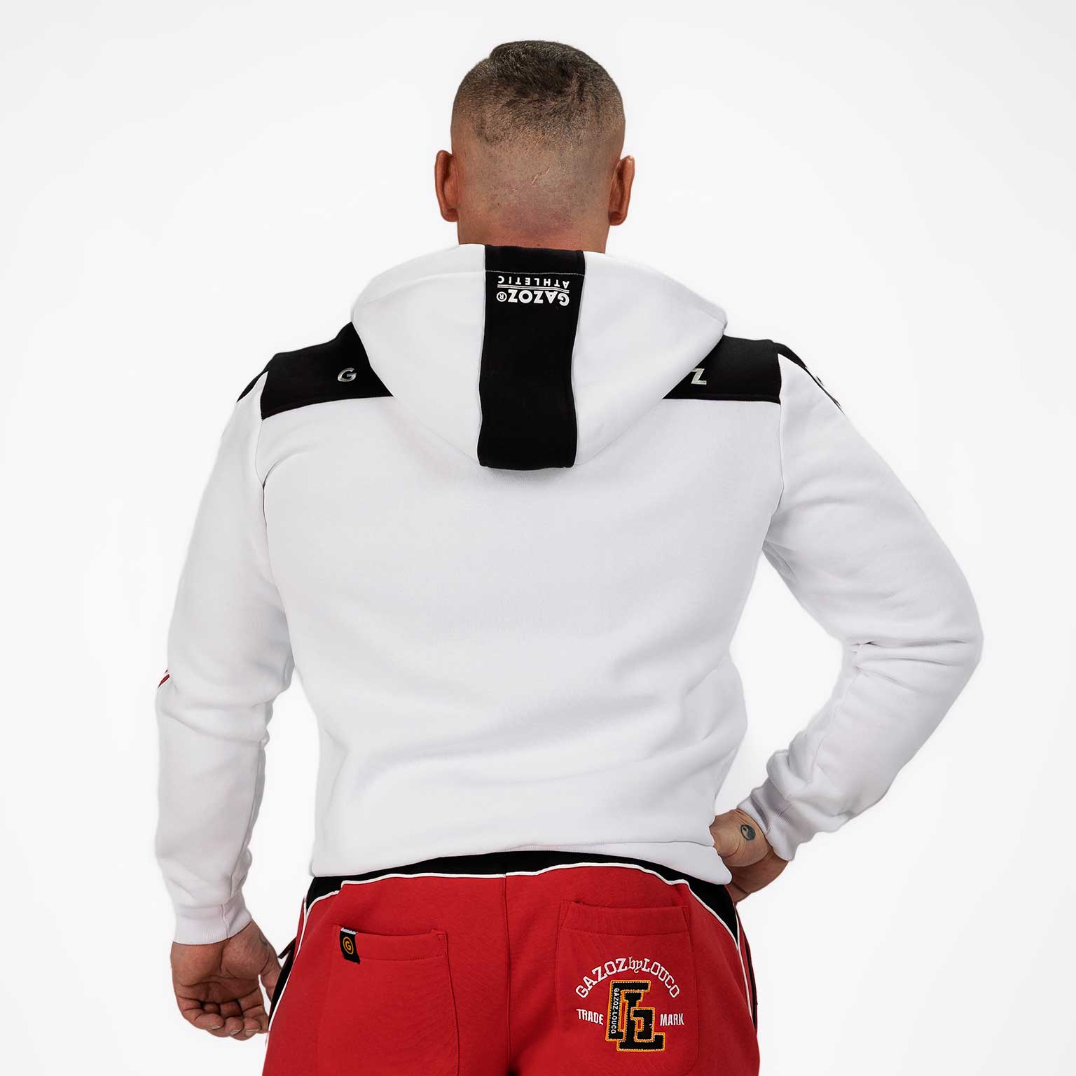 GAZOZ ONE Rico 9 Hoodie White