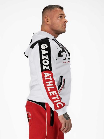 GAZOZ ONE Rico 9 Hoodie White