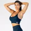 GAZOZ Seamless Bra Navy