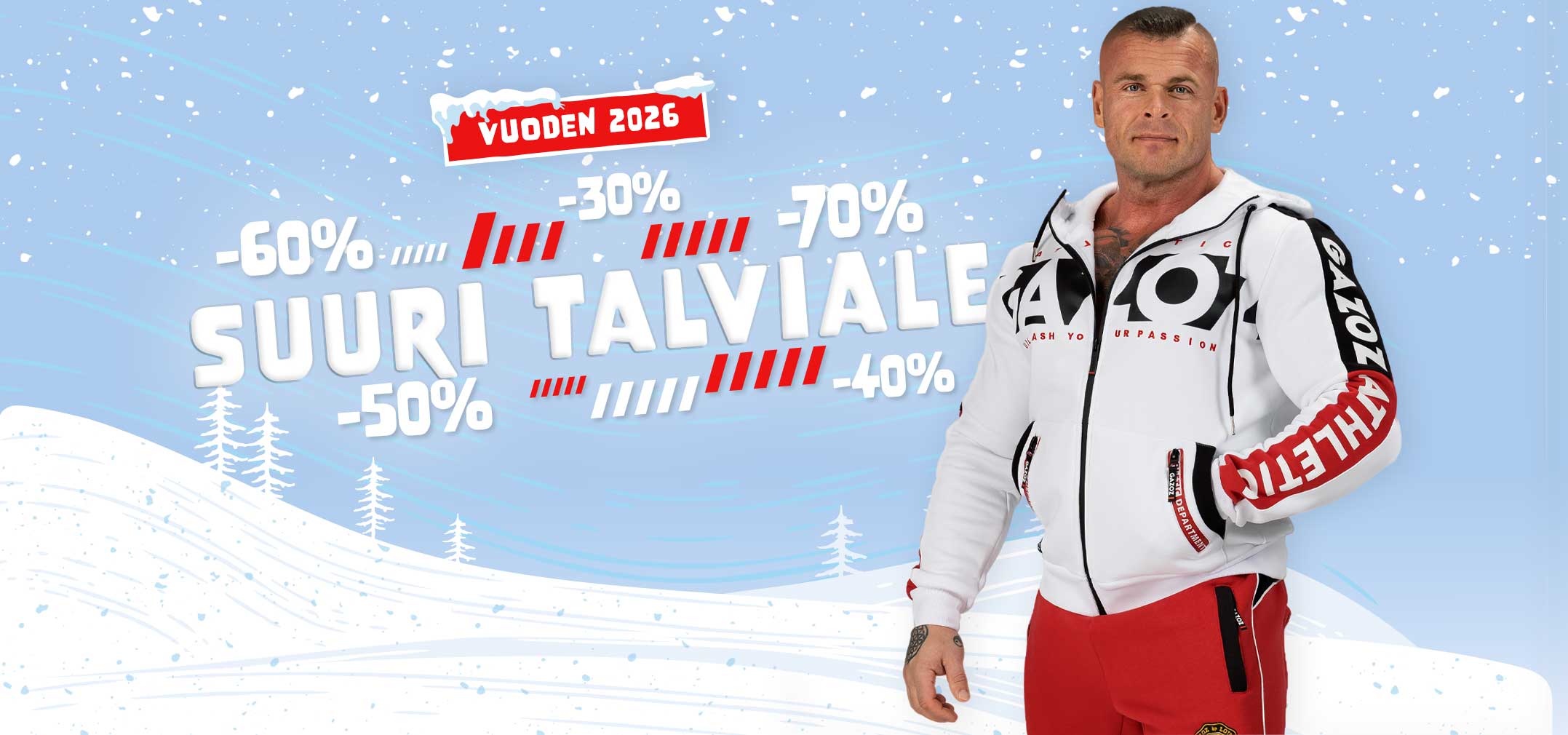 Miesten treenivaatteiden talviale