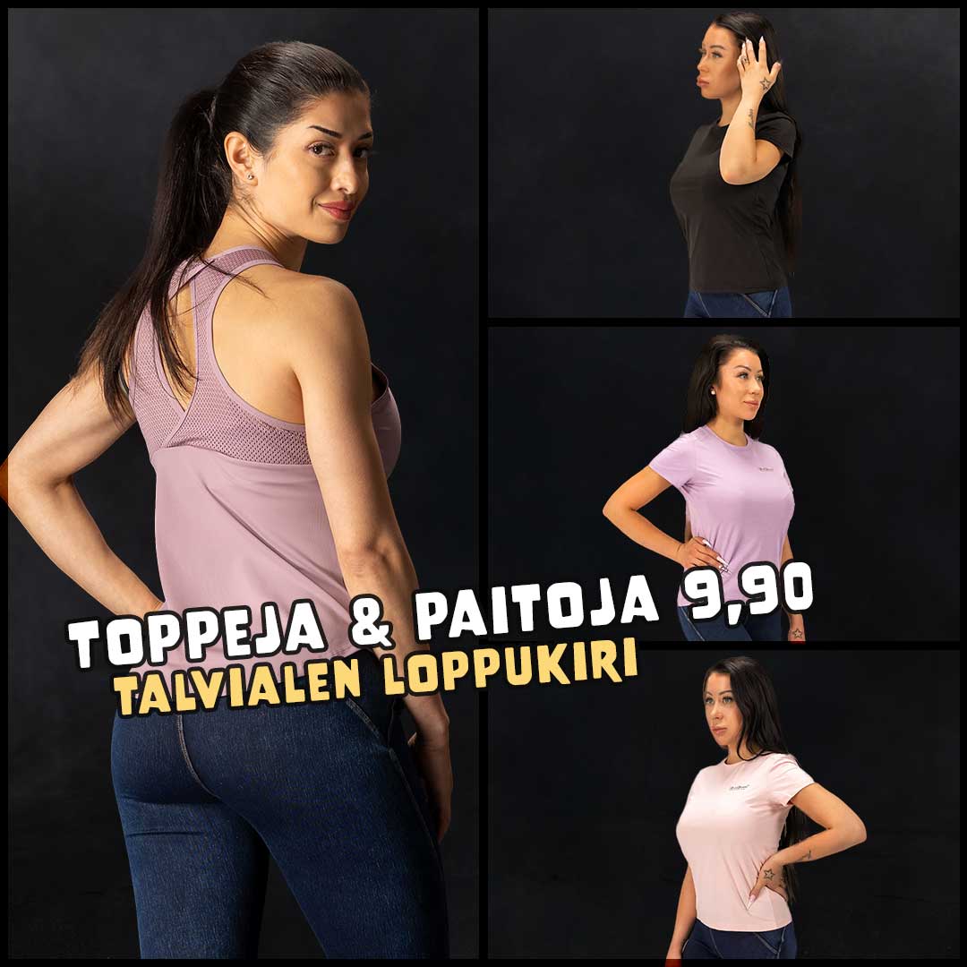 Naisten toppeja t-paitoja 990 talvialen loppukiri