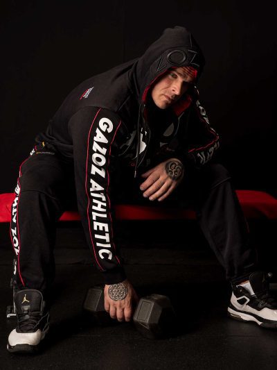 GAZOZ ONE Rico 11 Hoodie Black