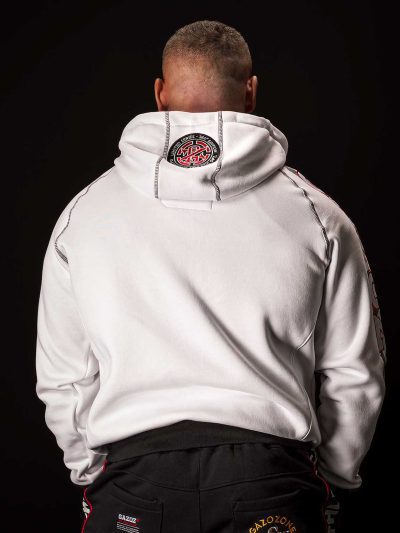 GAZOZ ONE Rico 13 Hoodie White