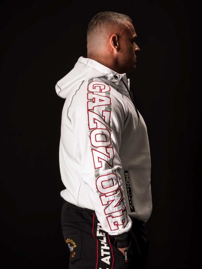GAZOZ ONE Rico 13 Hoodie White