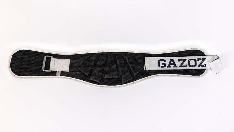 GAZOZ ONE Gym Belt Black/White