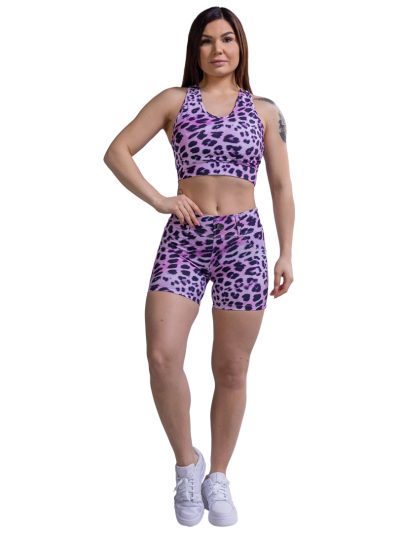 BIA BRAZIL Shorts Pink Leopard