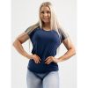 BIA BRAZIL Dry-Fit T-shirt Navy Blue