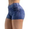 GAZOZ ONE Denim Replica Shorts #1 Blue