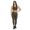 BIA BRAZIL Cross Waist Leggings Khaki