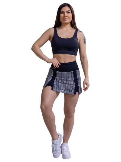 BIA BRAZIL Skirt With Short Black/Grey