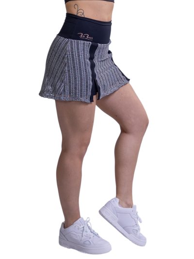 BIA BRAZIL Skirt With Short Black/Grey SS3042