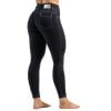 BIA BRAZIL Jeans Leggings Black With White Stitching