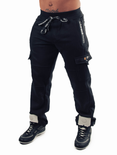 GAZOZ Rico Casual Sweatpants Black