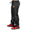 GAZOZ Dual Color Mesh Pants Black/Grey