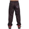GAZOZ Dual Color Mesh Pants Red/Black