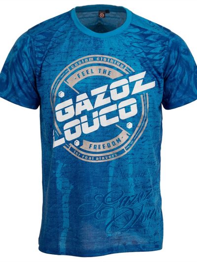 GAZOZ T-shirt Freedom Blue