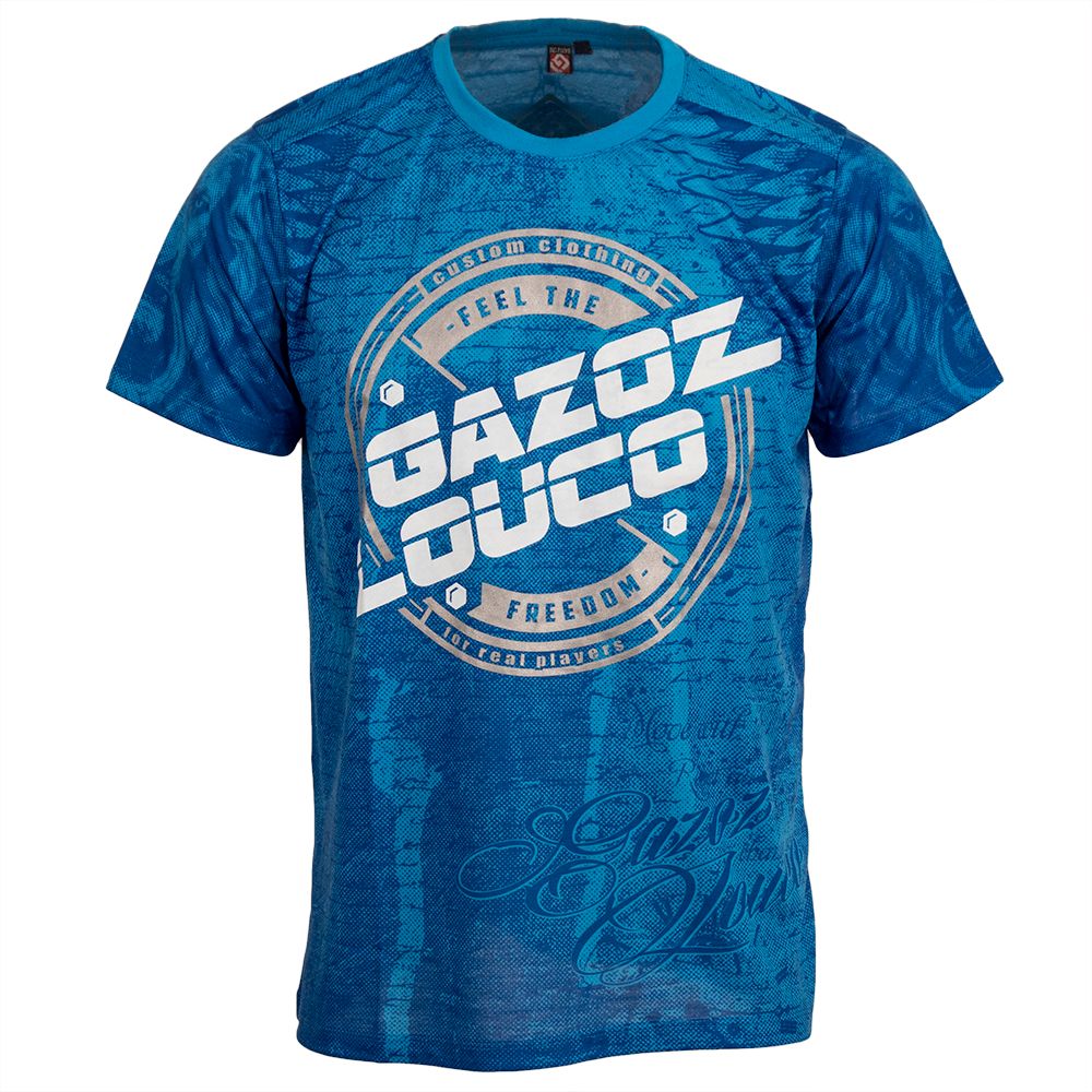 GAZOZ T-shirt Freedom Blue
