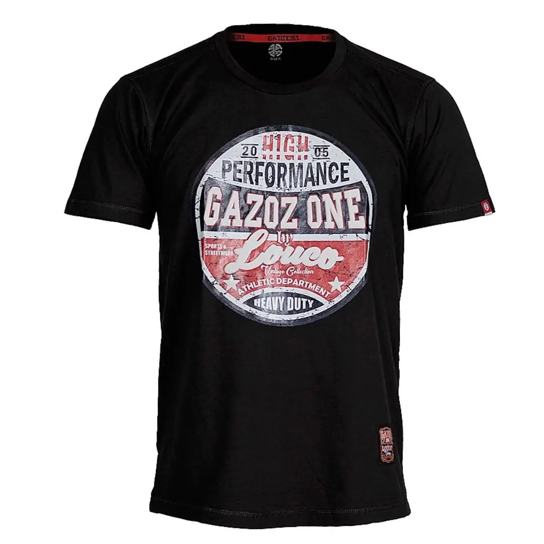 GAZOZ T-shirt High Performance Black