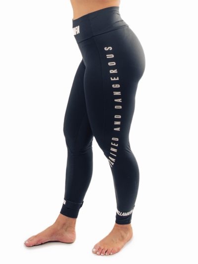 LABELLAMAFIA Essentials Strap Leggings Black