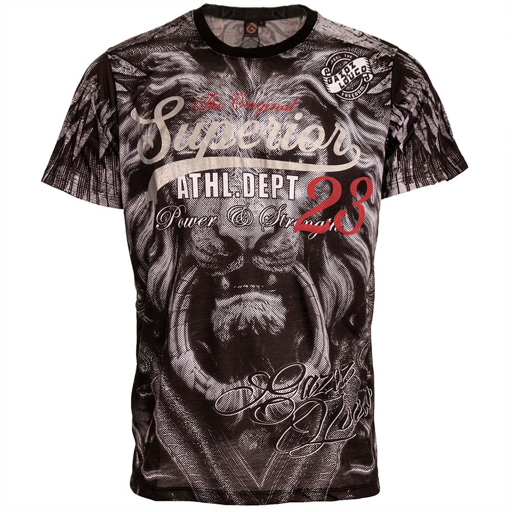 GAZOZ T-shirt Lion Black