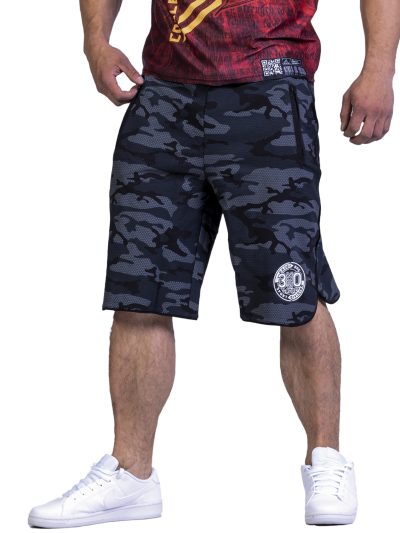 GAZOZ Navy Camo Shorts