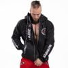 GAZOZ ONE Men's Quilted Sports Hoodie Black 5