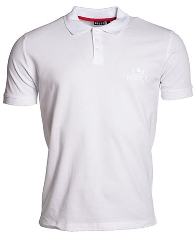 GAZOZ Polo Shirt White