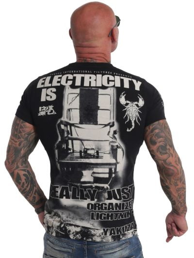YAKUZA INK Electricity T-shirt Black