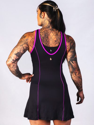 BRASIL SUL Sport Dress Black/Purple