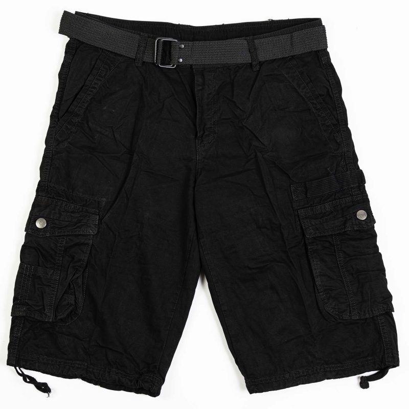 GAZOZ Cargo Shorts 1952 Black