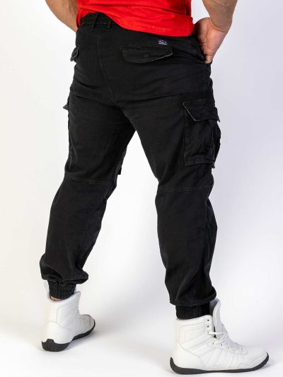 GAZOZ Cargo Trousers 9321 Black
