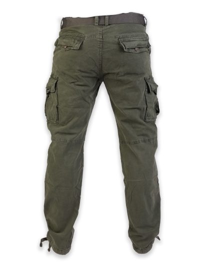 GAZOZ Cargo Trousers 9368 Army Green