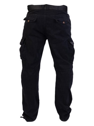 GAZOZ Cargo Trousers 9368 Black
