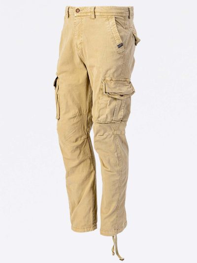 GAZOZ Cargo Trousers 9368 Khaki