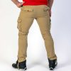 GAZOZ Cargo Trousers 9368 Khaki