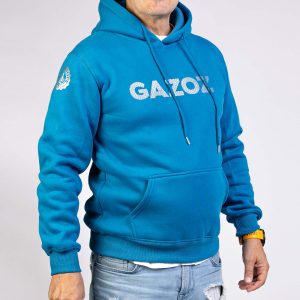 GAZOZ Pullover Hoodie Blue
