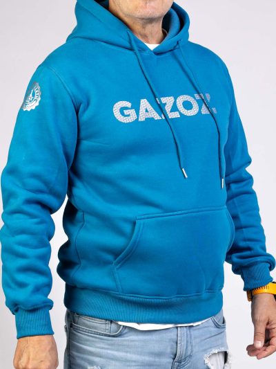GAZOZ Pullover Hoodie Blue