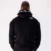 GAZOZ ONE Zipper Hoodie Black