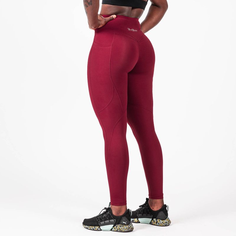 BRASIL BEAUTY Sporty Leggings Dark Red