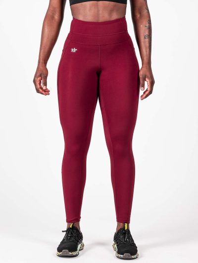 BRASIL BEAUTY Sporty Leggings Dark Red