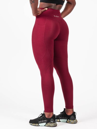 BRASIL BEAUTY Sporty Leggings Dark Red