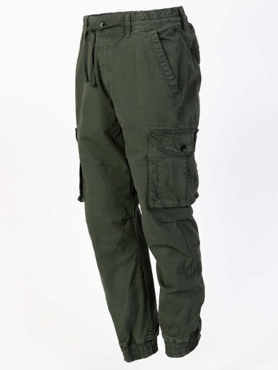 GAZOZ Cargo Trousers 23308 Army Green